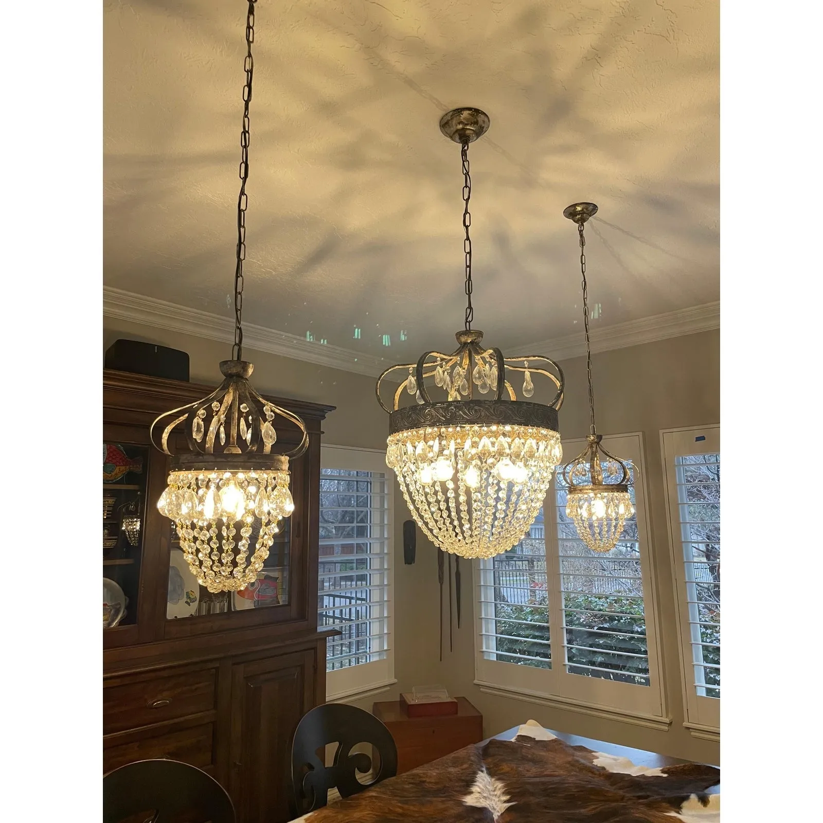 Abella Tear Drop Chandelier D517