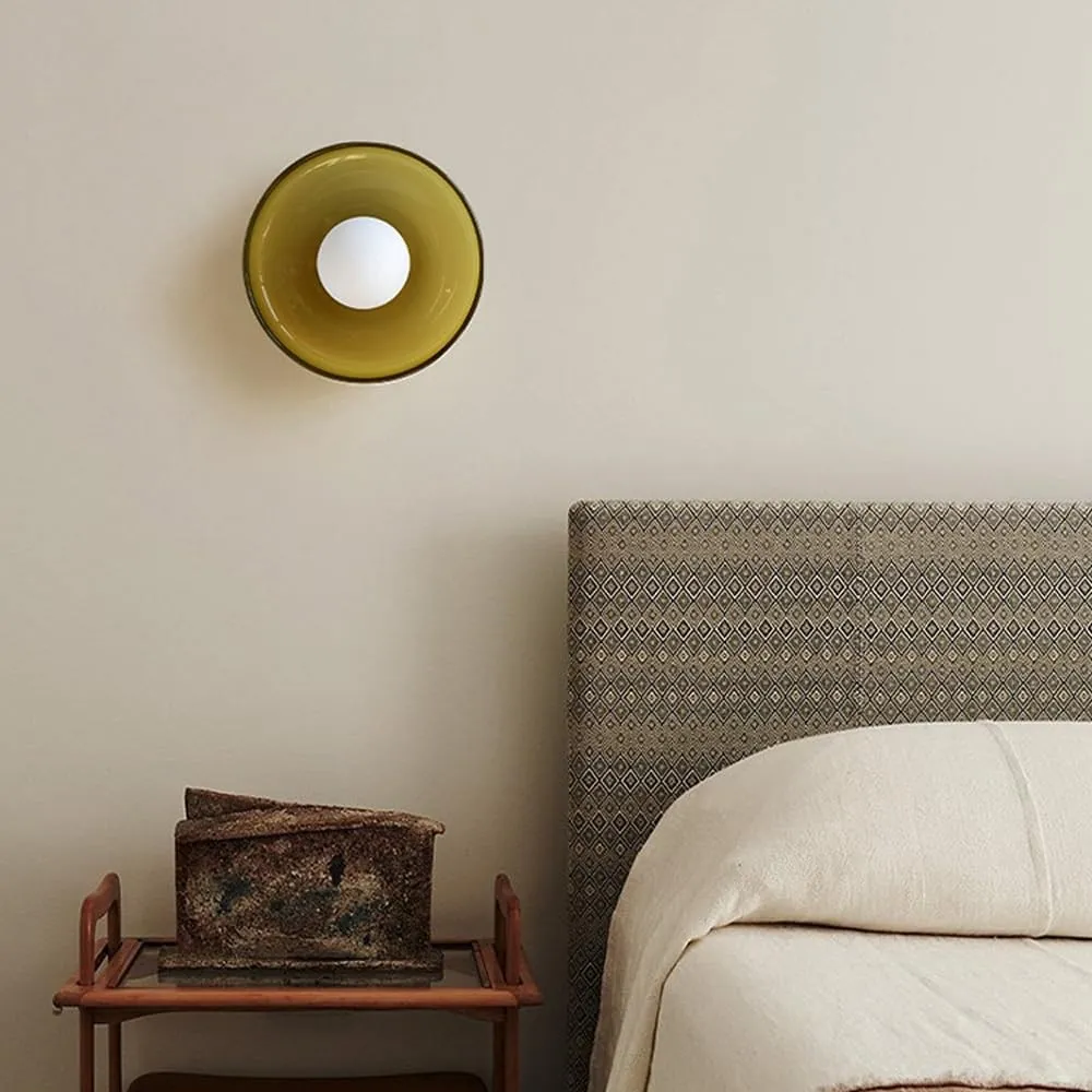 Morandi Disc Orb Wall Ceiling Lamp
