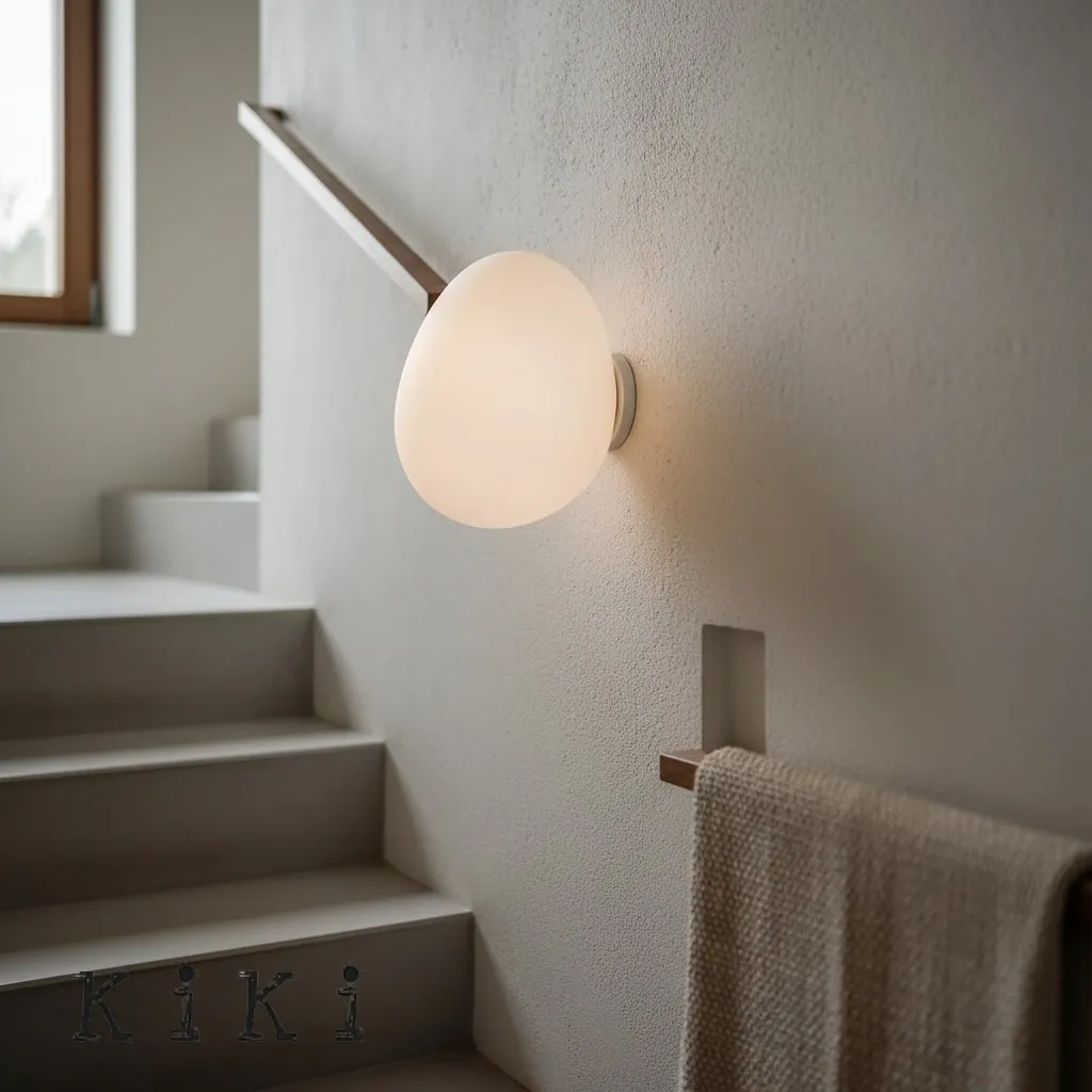 Gregg Wall Light Ceiling Light - Elegant White Shade for Home or Office Spaces