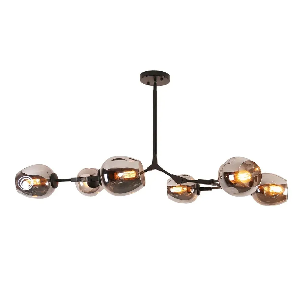 Branching bubble chandelier