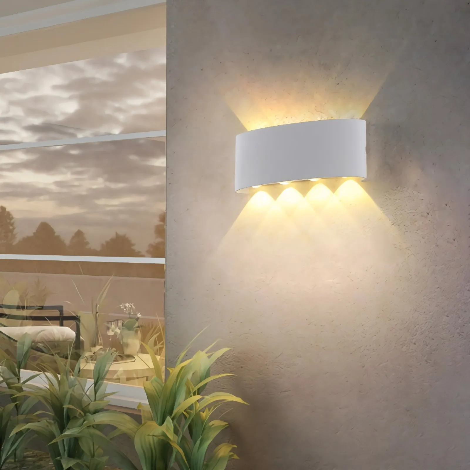 Industrial Outdoor Waterproof Up and Down Wall Light KL29