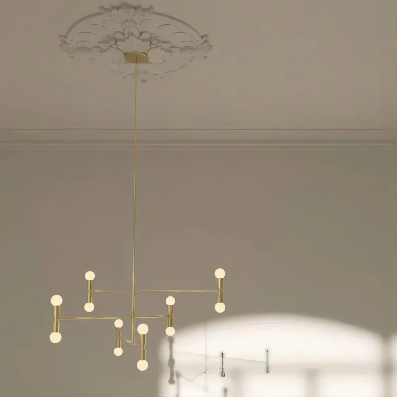 Atomium chandelier
