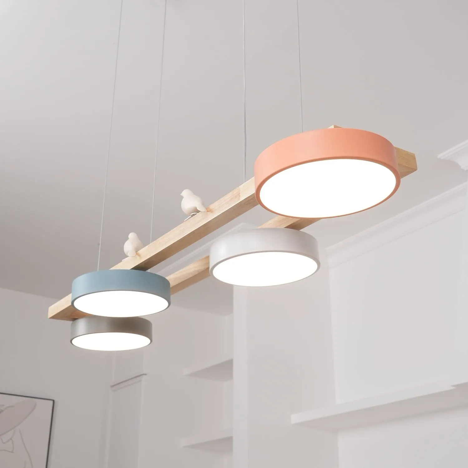 New Style Fashion Bird Long Chandelier KL650