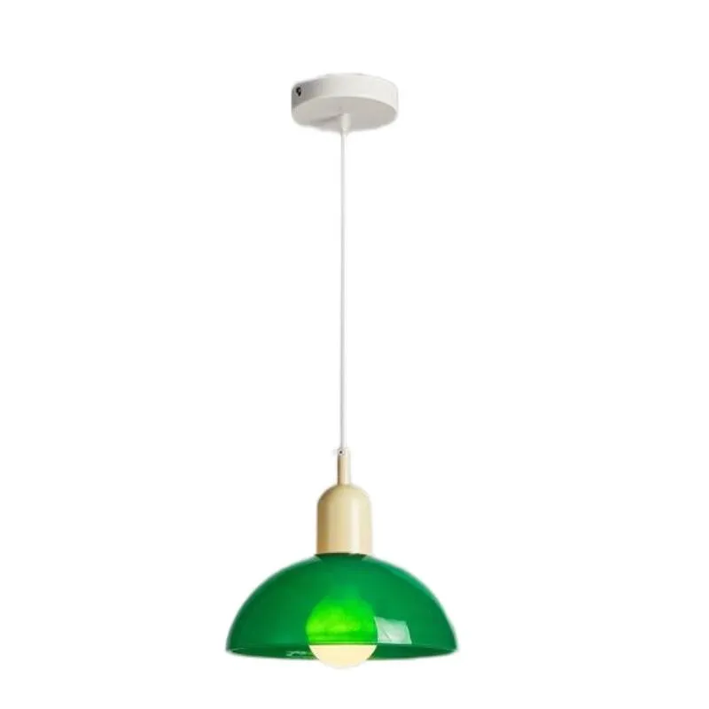 Bauhaus Design Stained Glass Pendant Light KL10