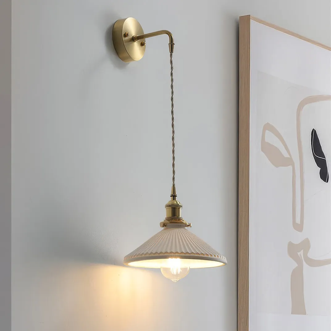 Modern Pleated Light