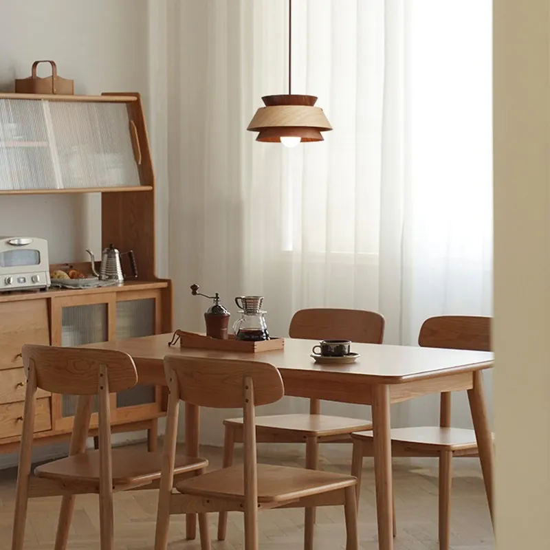 Nordic Wooden Pendant Light