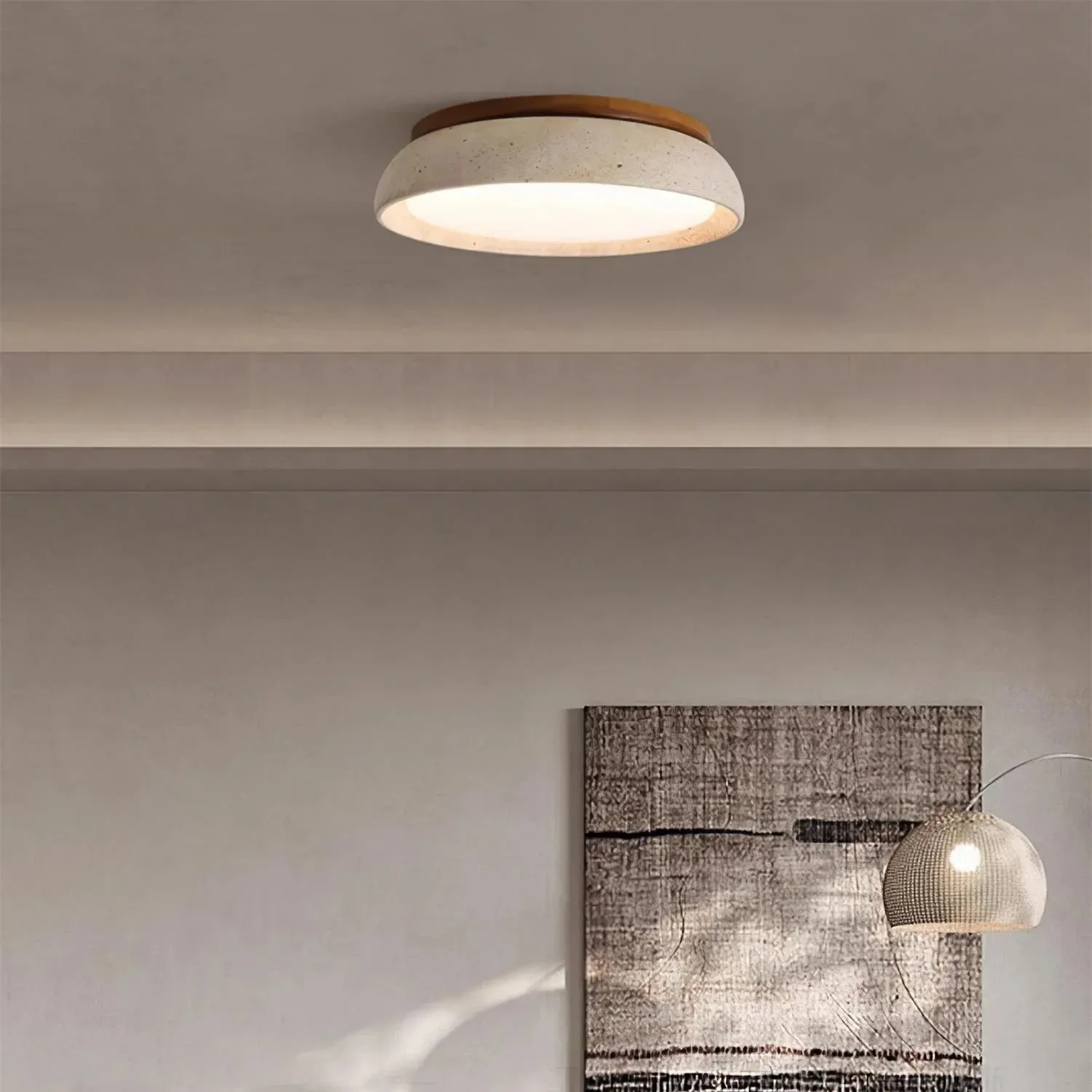 Modern Scandinavian Travertine Ceiling Light KL1556