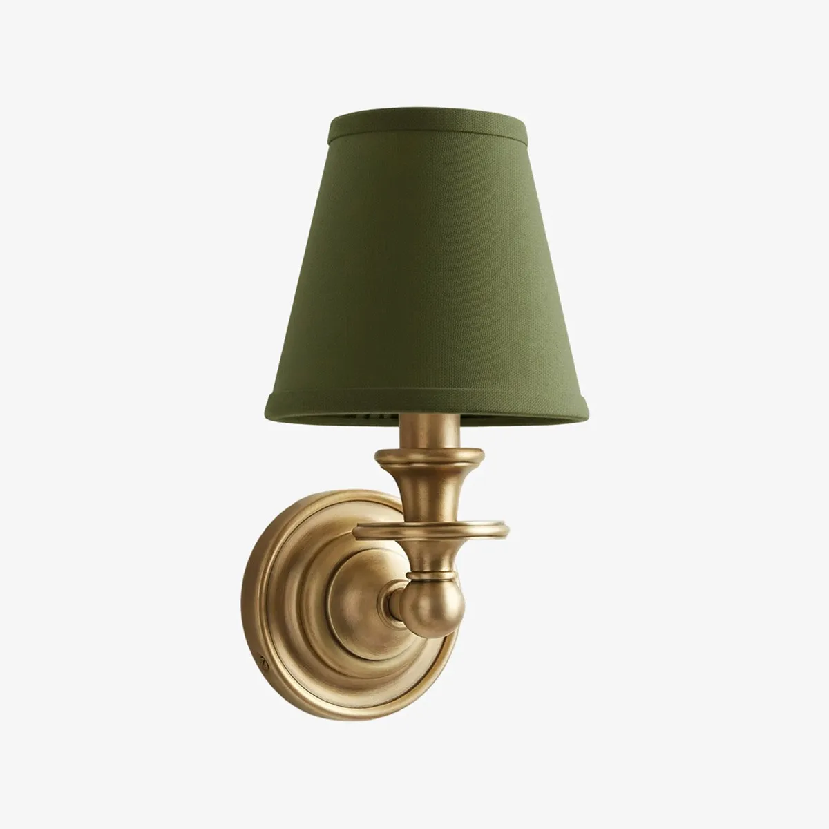 Kalvora Classic Sculpted Wall Sconce – Fabric Shade Sconce For Indoor Accent Lighting KL1162