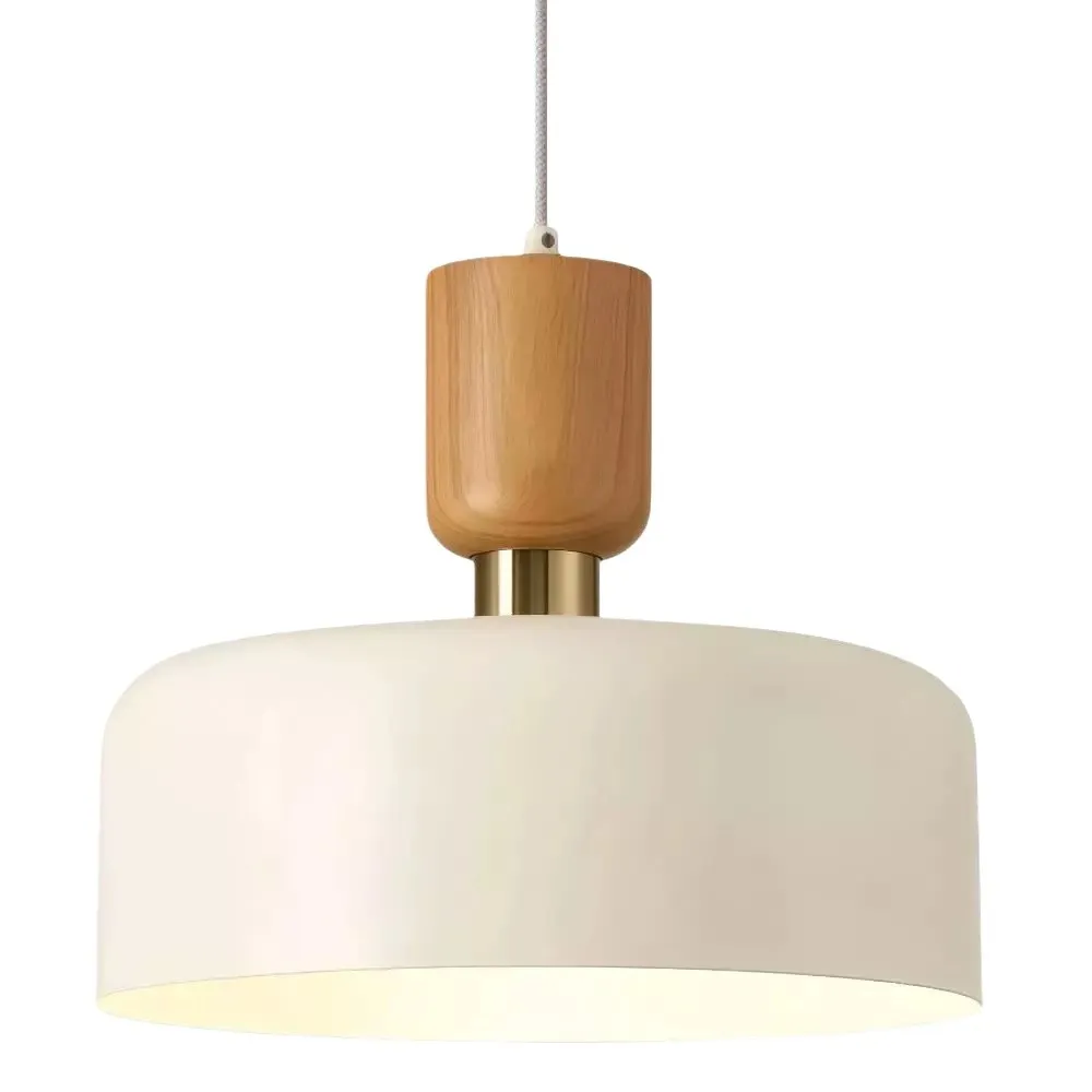 Natural Circle Modern Wooden Pendant Light KL1101