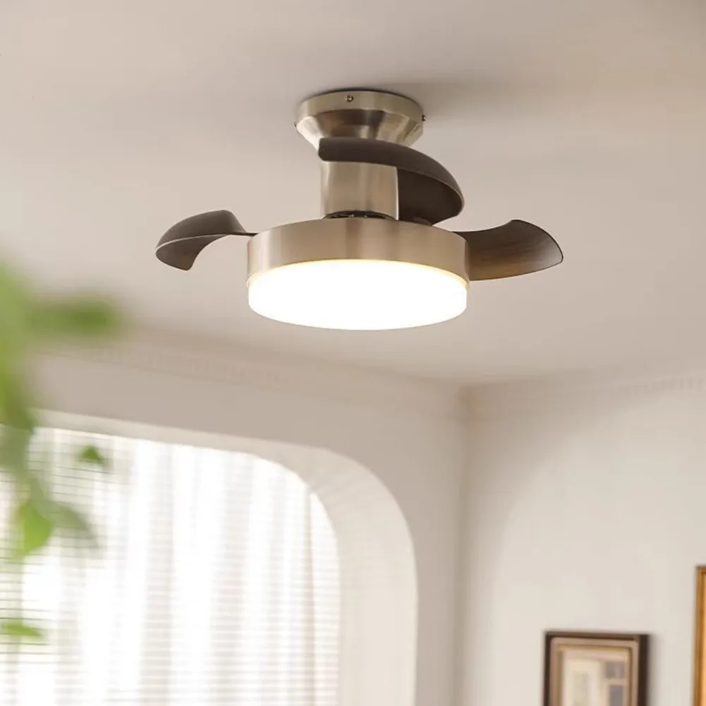 Retro Silent Invisible Led Ceiling Fan Light KL941