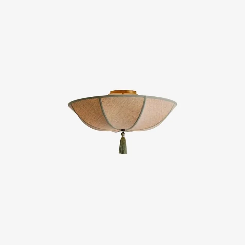 Valoflor Fabric Petal Silhouette Ceiling Lamp - Stylish Elegant Lighting for Living Room KL2130
