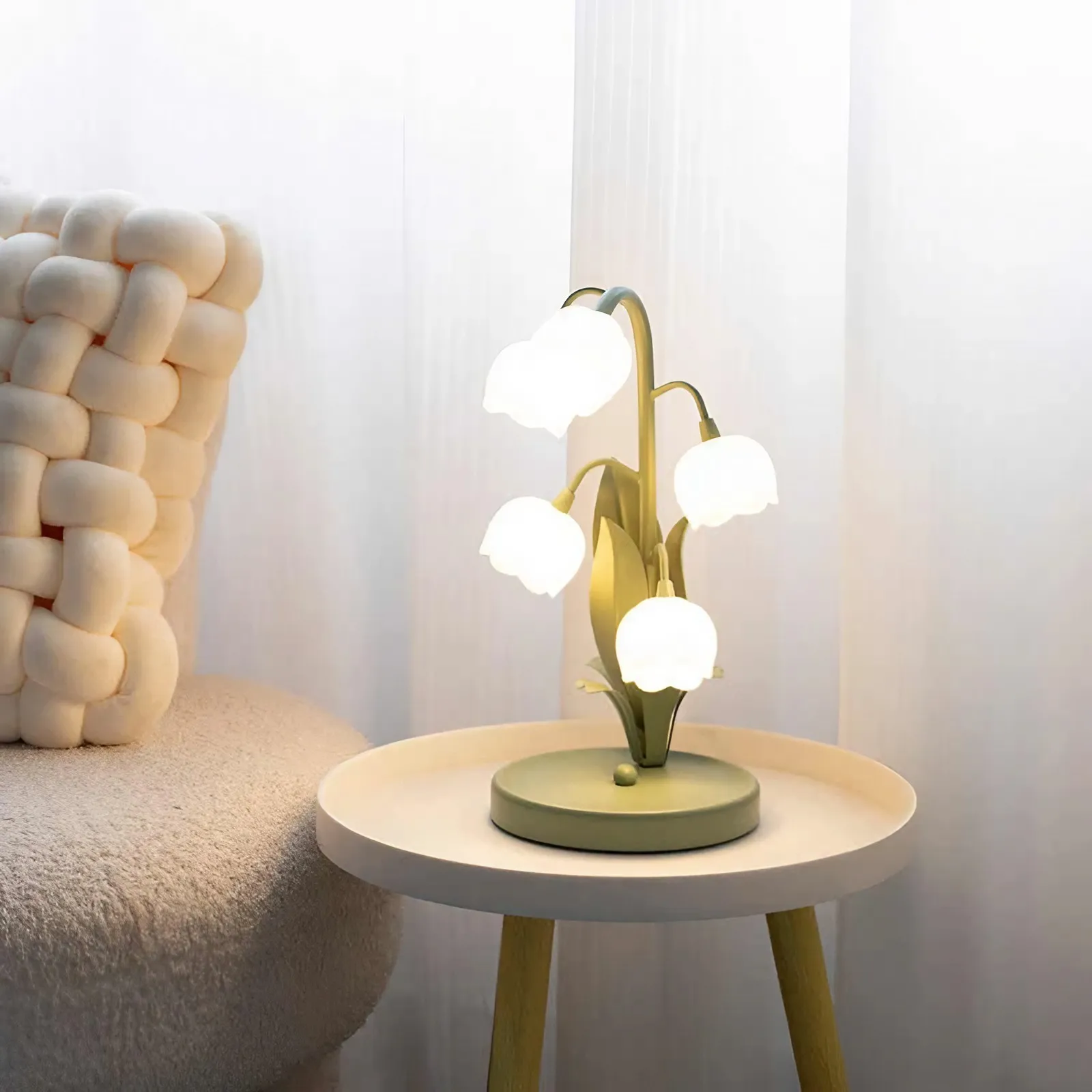 French Style Lily Of The Valley Table Lamp KL187
