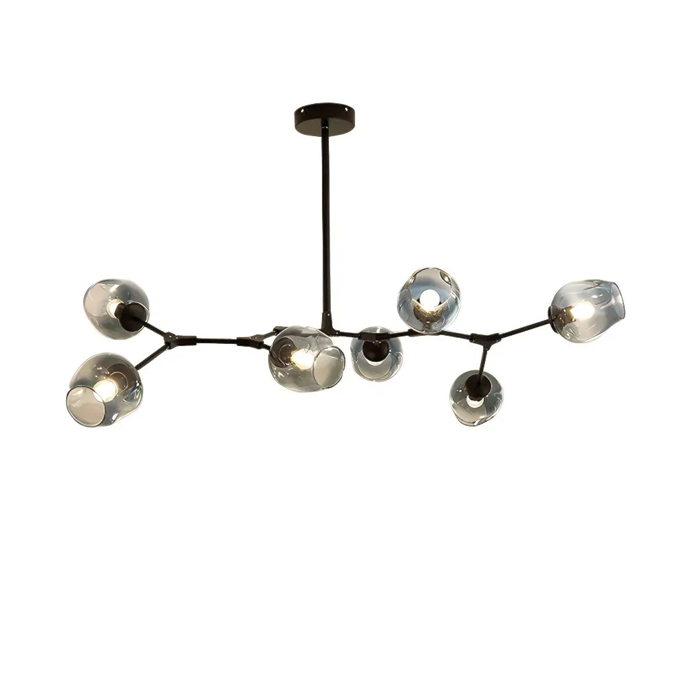Branching bubble chandelier