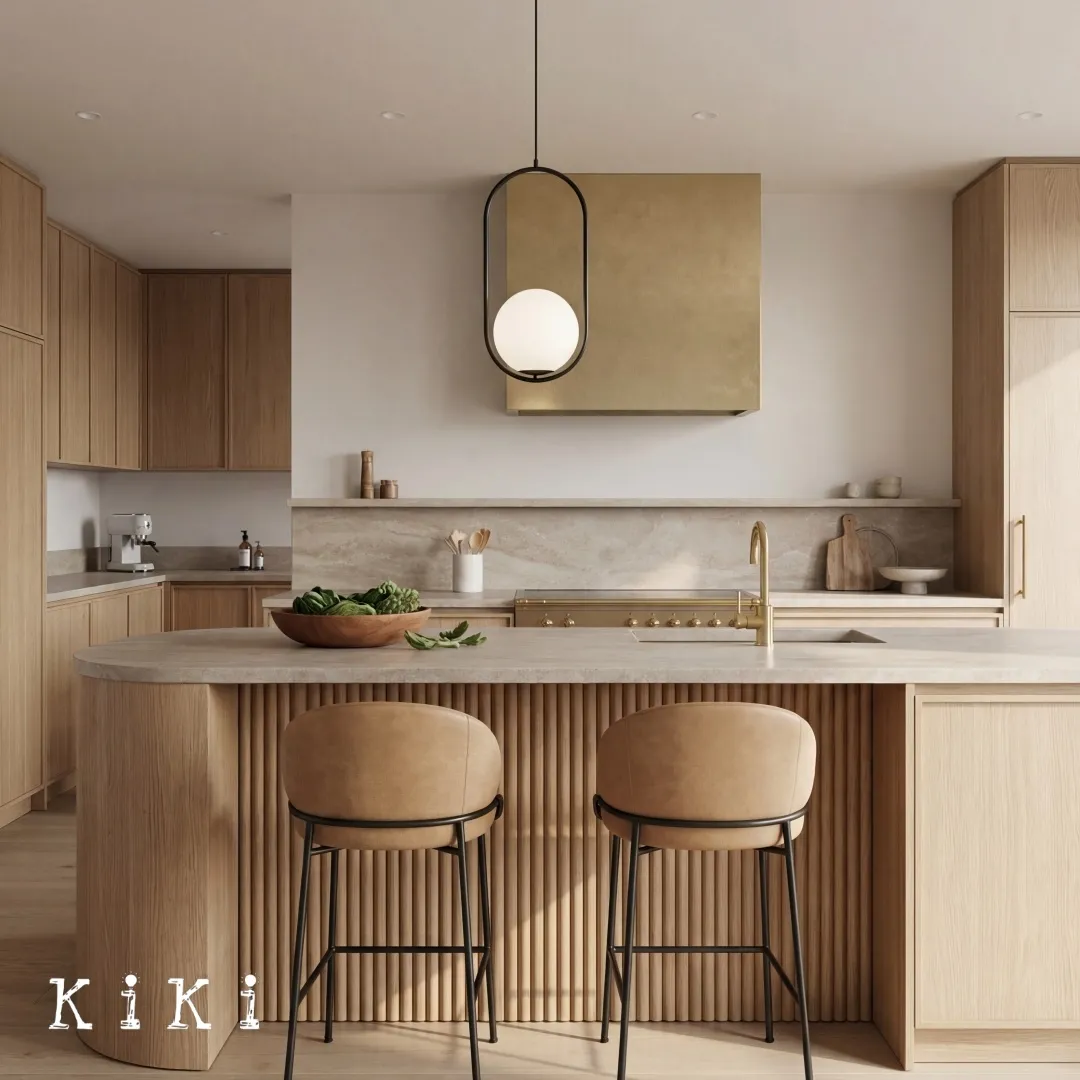 Mila Elegant Sphere Pendant Lamp - Glass Ball Pendant Light for Kitchen or Dining Room