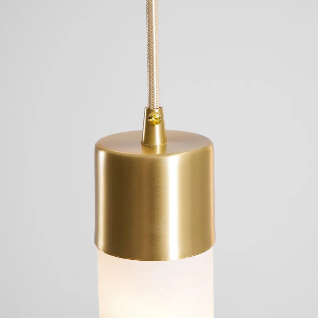 Solaryx Minimal Cylindrical Silhouette Pendant Light - Modern Style Lamp for Kitchen KL2282