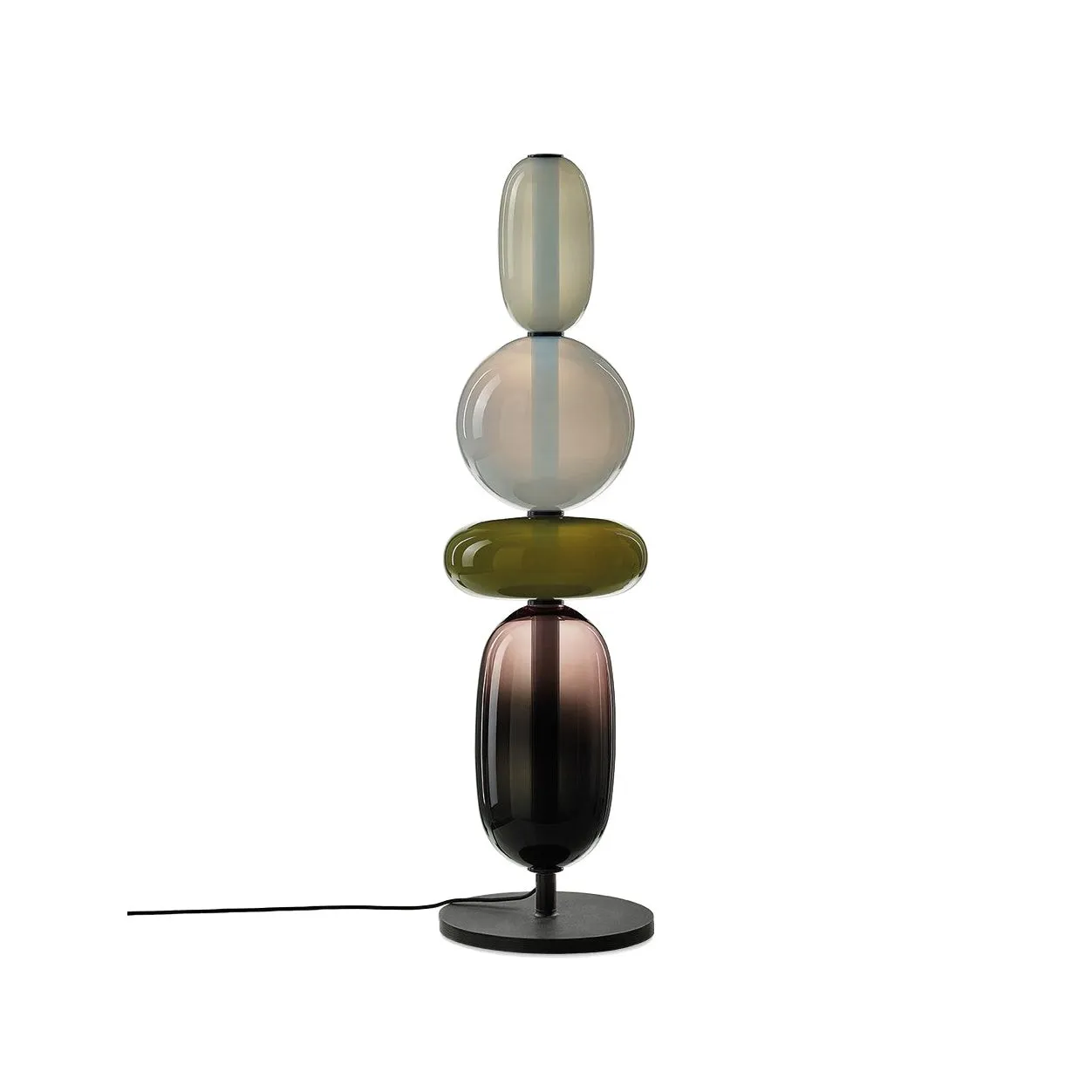 Nordic Minimalist Creative Luxury Gourd Glass Table Lamp KL278