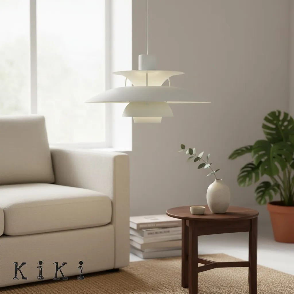 Scandinavian Multilayer Metal Pendant Light