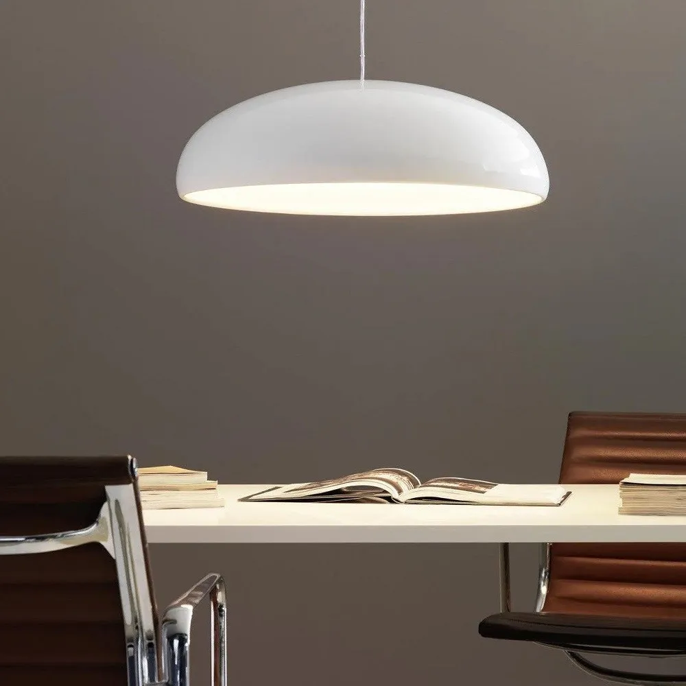 Pangen Dome Pendant Light - Modern Colorful Pendant Lamp for Living Room and Dining Space