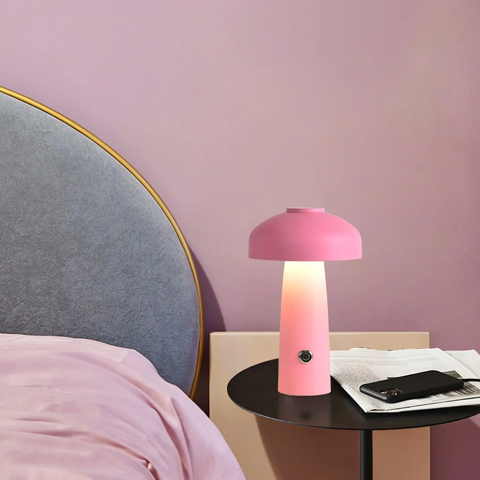 Mushroom Built-in Battery Table Lamp KL448