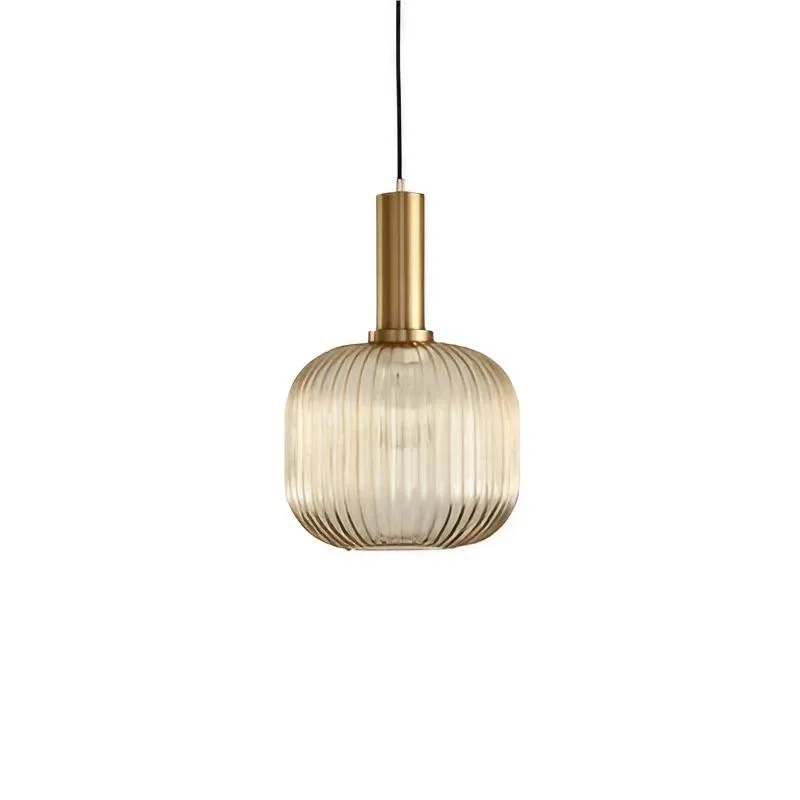 Vintage Design Stained Glass Pendant Light KL48