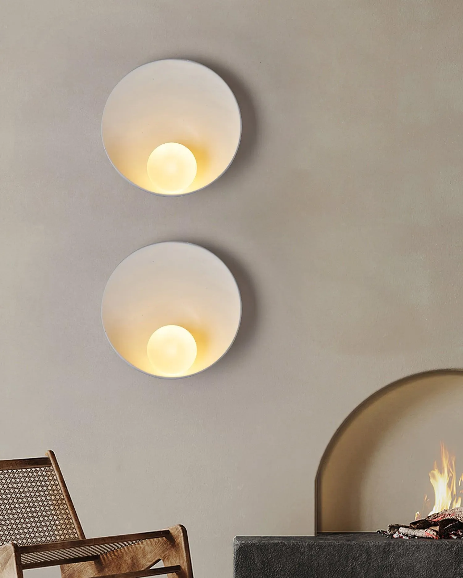 Japanese Style Resin Wall Light KL542