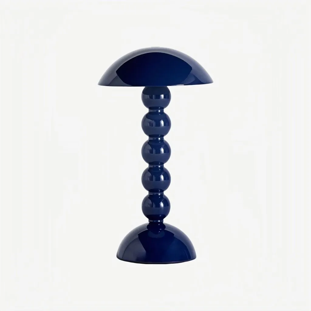 Modo LED Table Lamp - Orb-Stacked Base Mushroom Shade Perfect for Living Room or Bedroom KL1653