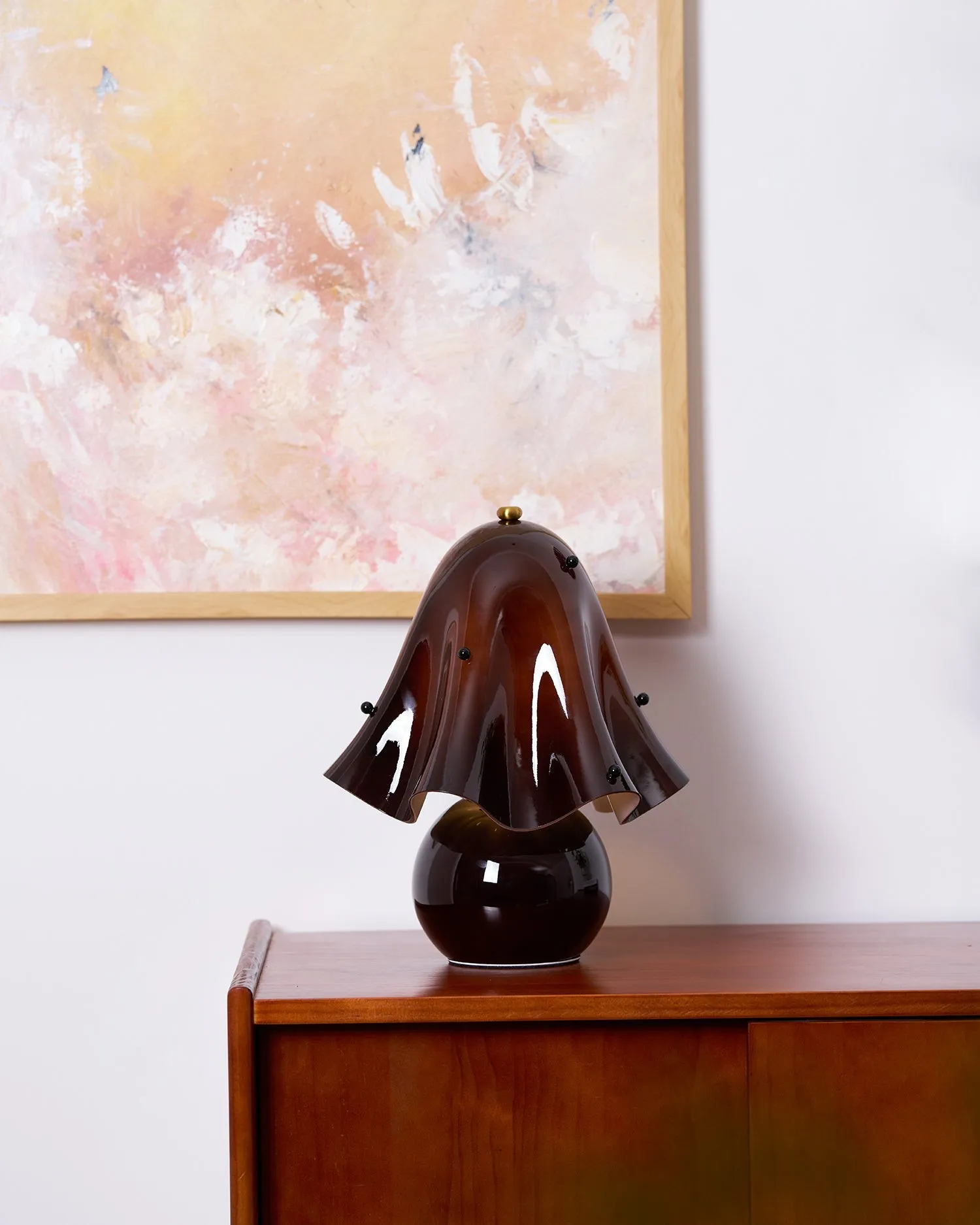Bellina Decorative Table Lamp - Sculptural Bell Flower Shape KL1451