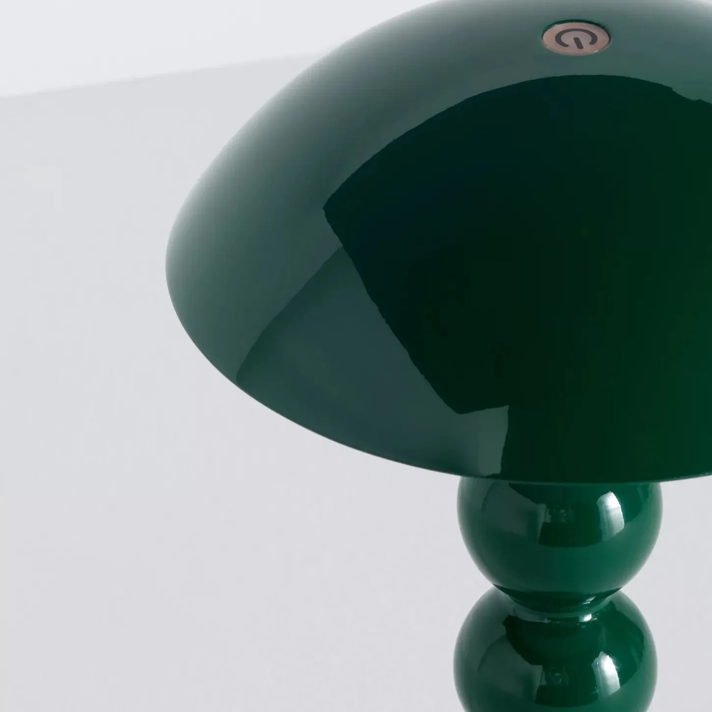 Modo LED Table Lamp - Orb-Stacked Base Mushroom Shade Perfect for Living Room or Bedroom KL1653