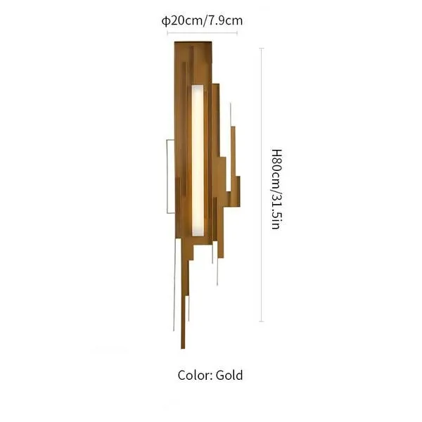 Metal Sculpted Sconce