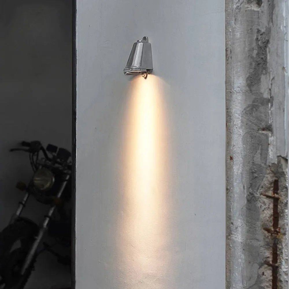 Industrial Metal Bell-Shaped IP65 Waterproof Outdoor Wall Light D876