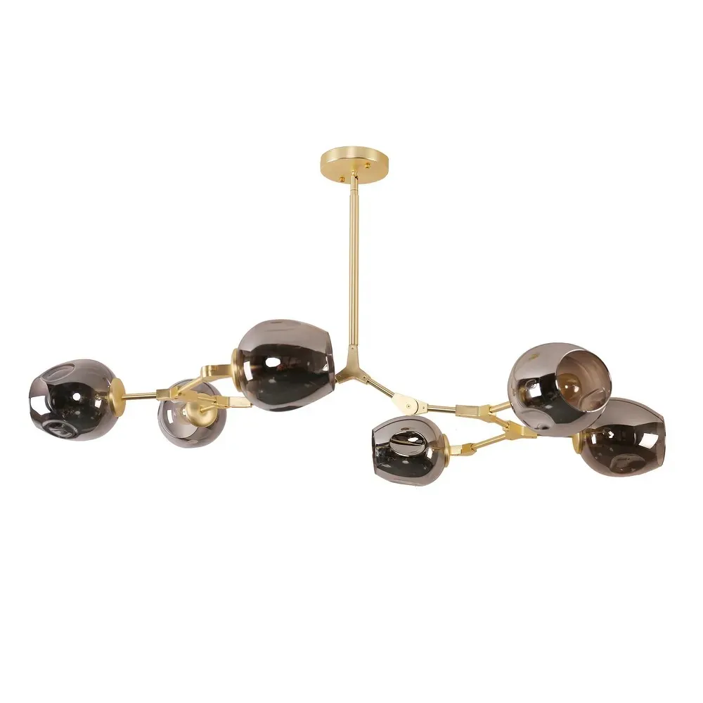 Branching bubble chandelier