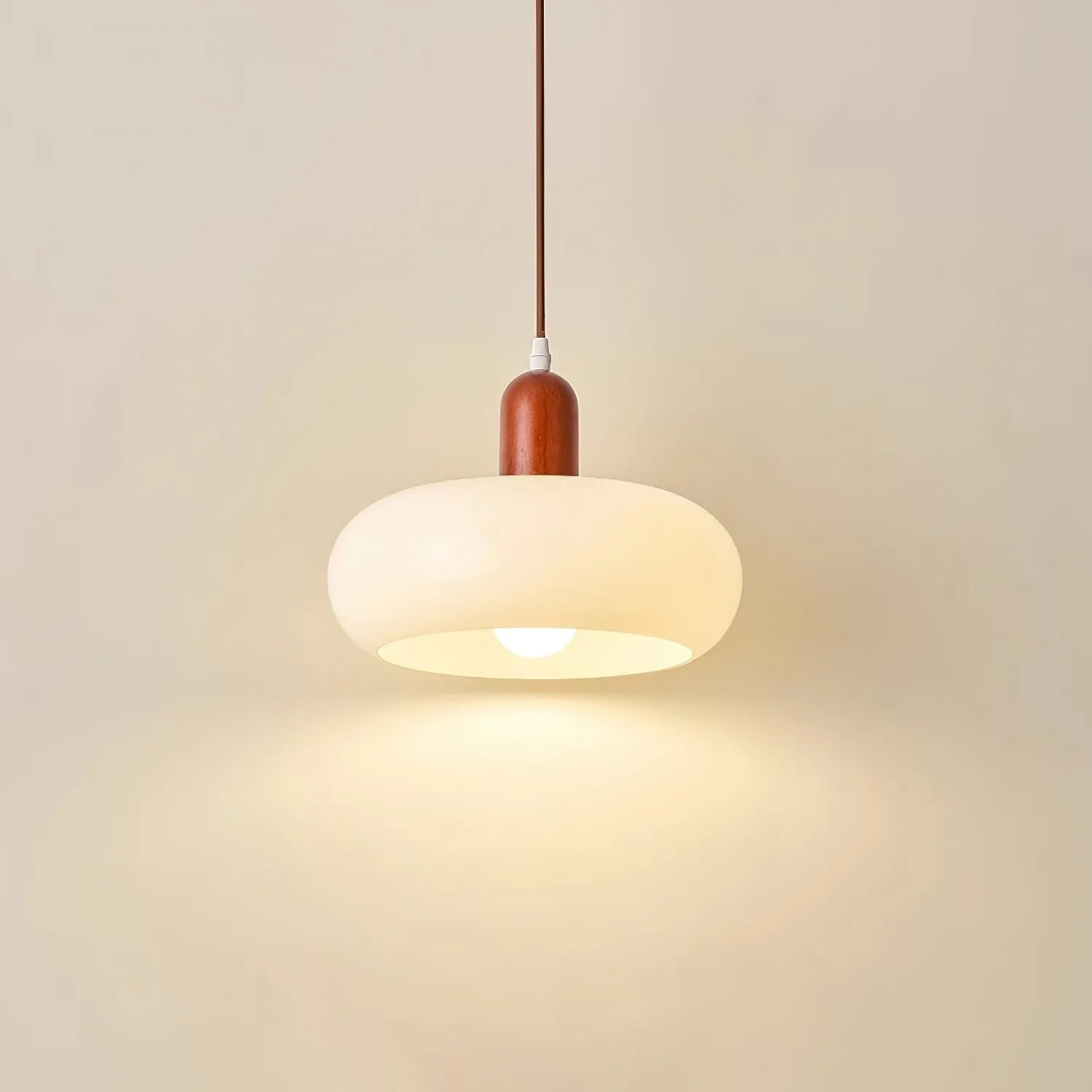 Mid Century Modern Glass Pot Pendant Lamp For Kitchen Island KL617