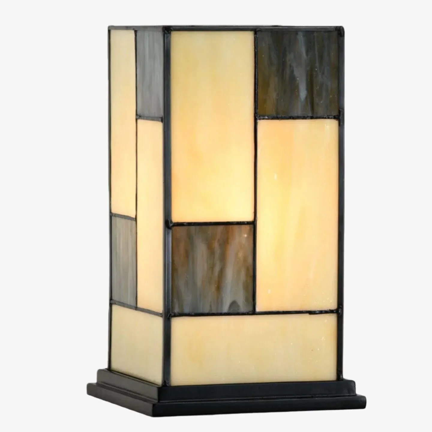 TF Manchester Square Table Lamp - Classic Glass for Living Room and Bedroom KL1975