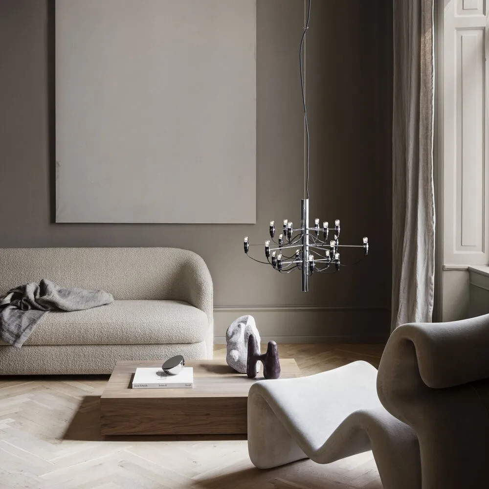 2097 Suspension Lamp - Sleek Multi-Head Chandelier For High Ceilings and Large Spaces