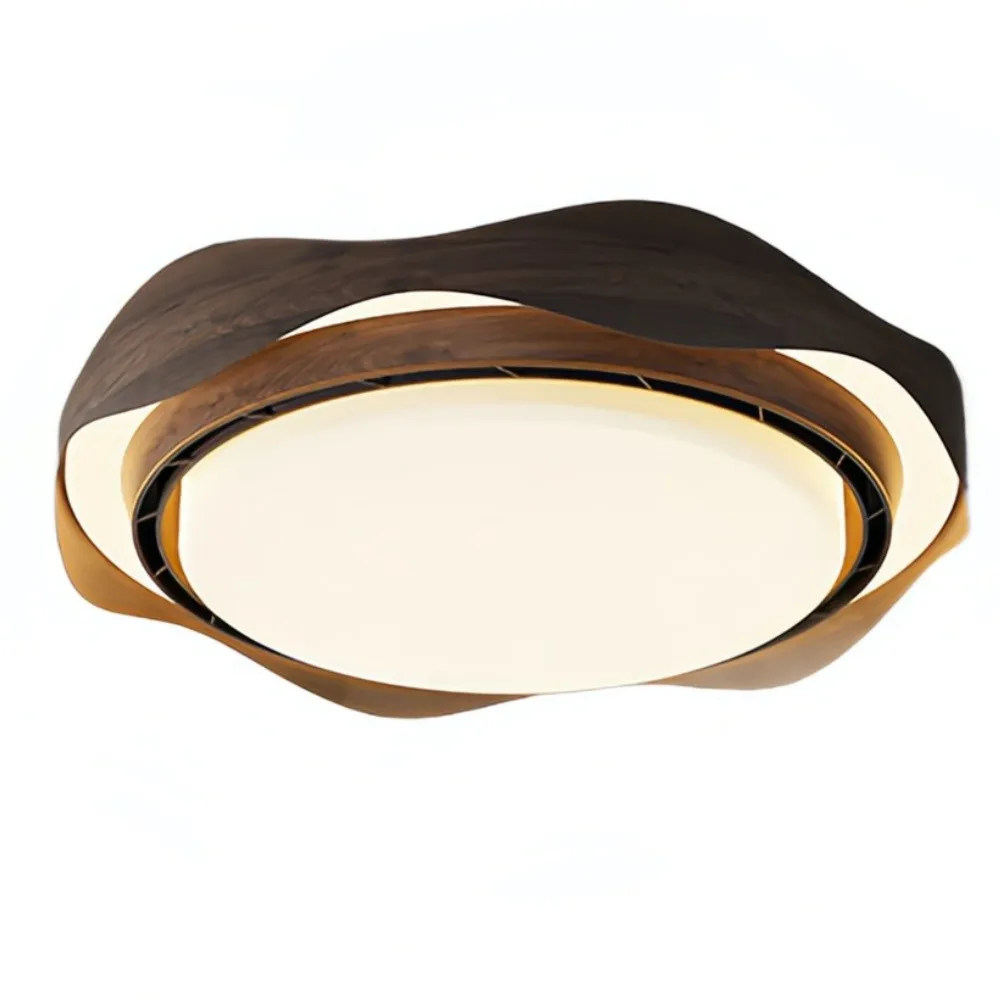 Modern Circular LED Bladeless Ceiling Fan with Light KL935