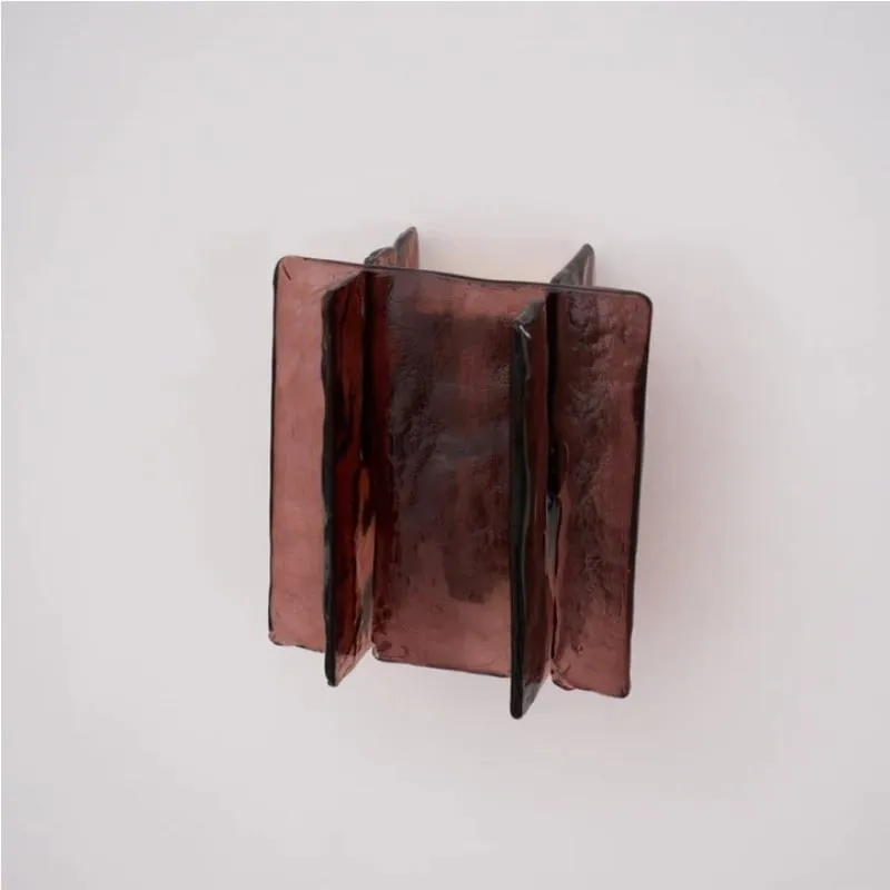 Lumiridge Wall Sconce - Modern Minimalist Metal and Glass Light for Living Room KL2133
