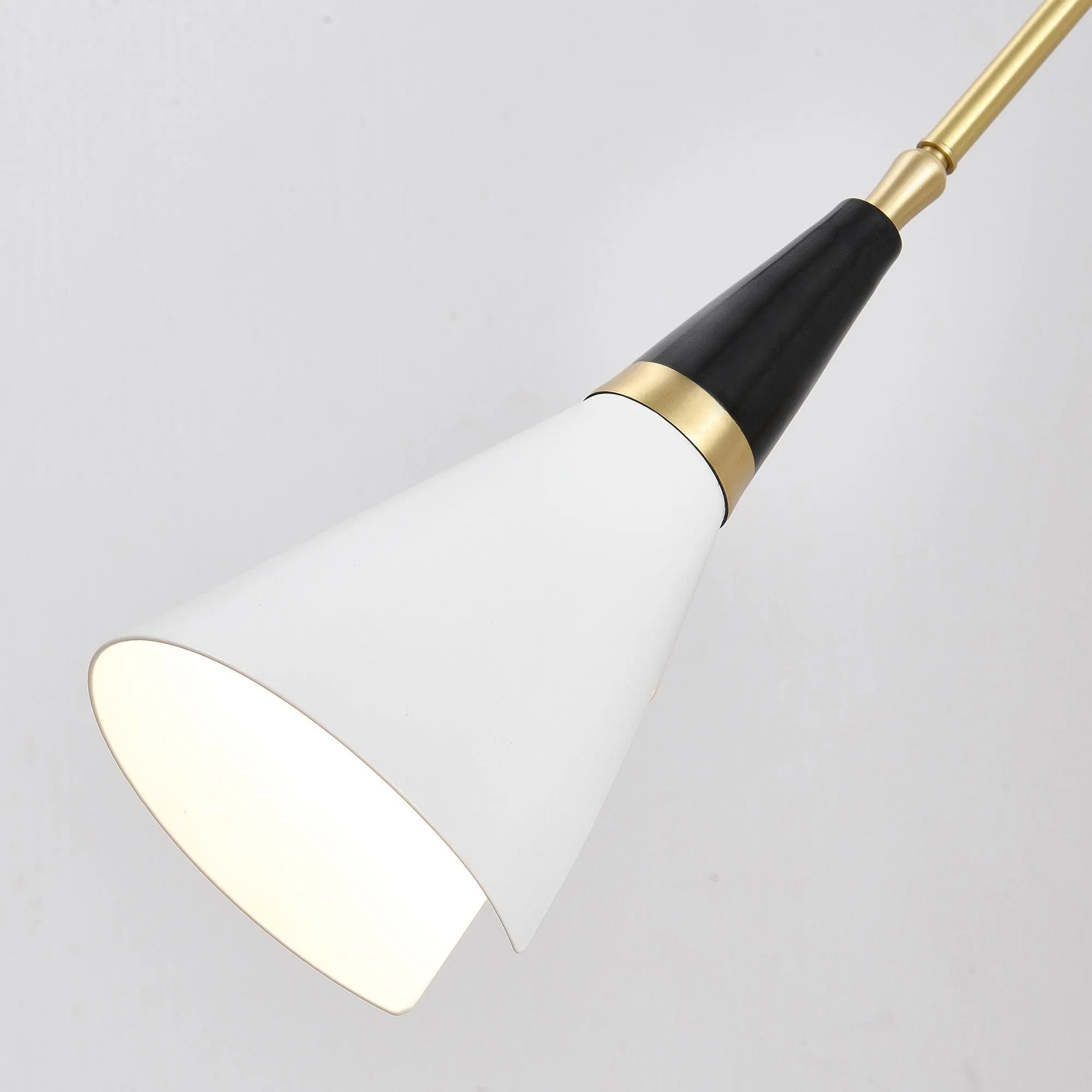 Vintage Metal Adjustable Swing Arm Wall Lamp KL842