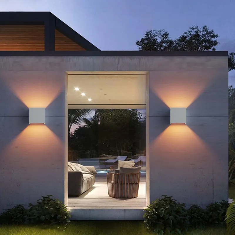 Cube LED Wall Light