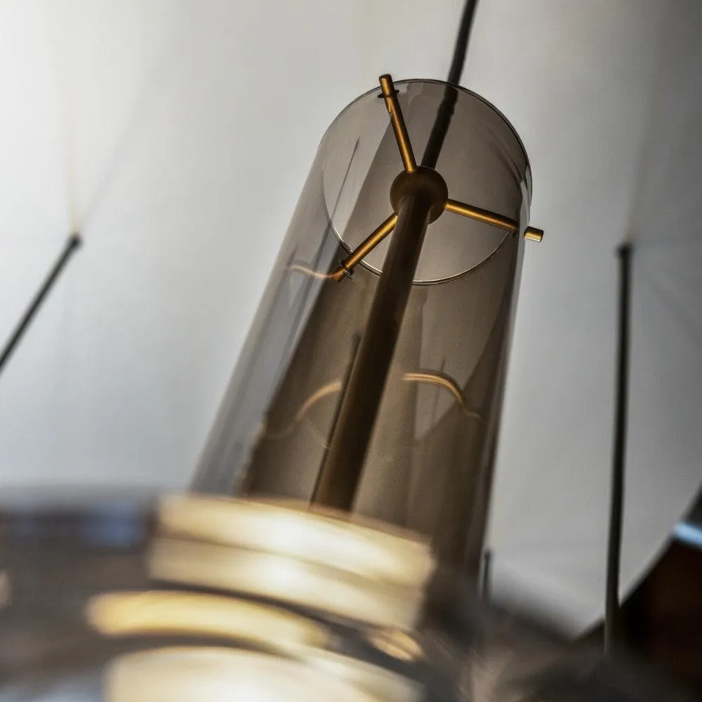 Modern Creative Glass Tube Pendant Lamp KL762