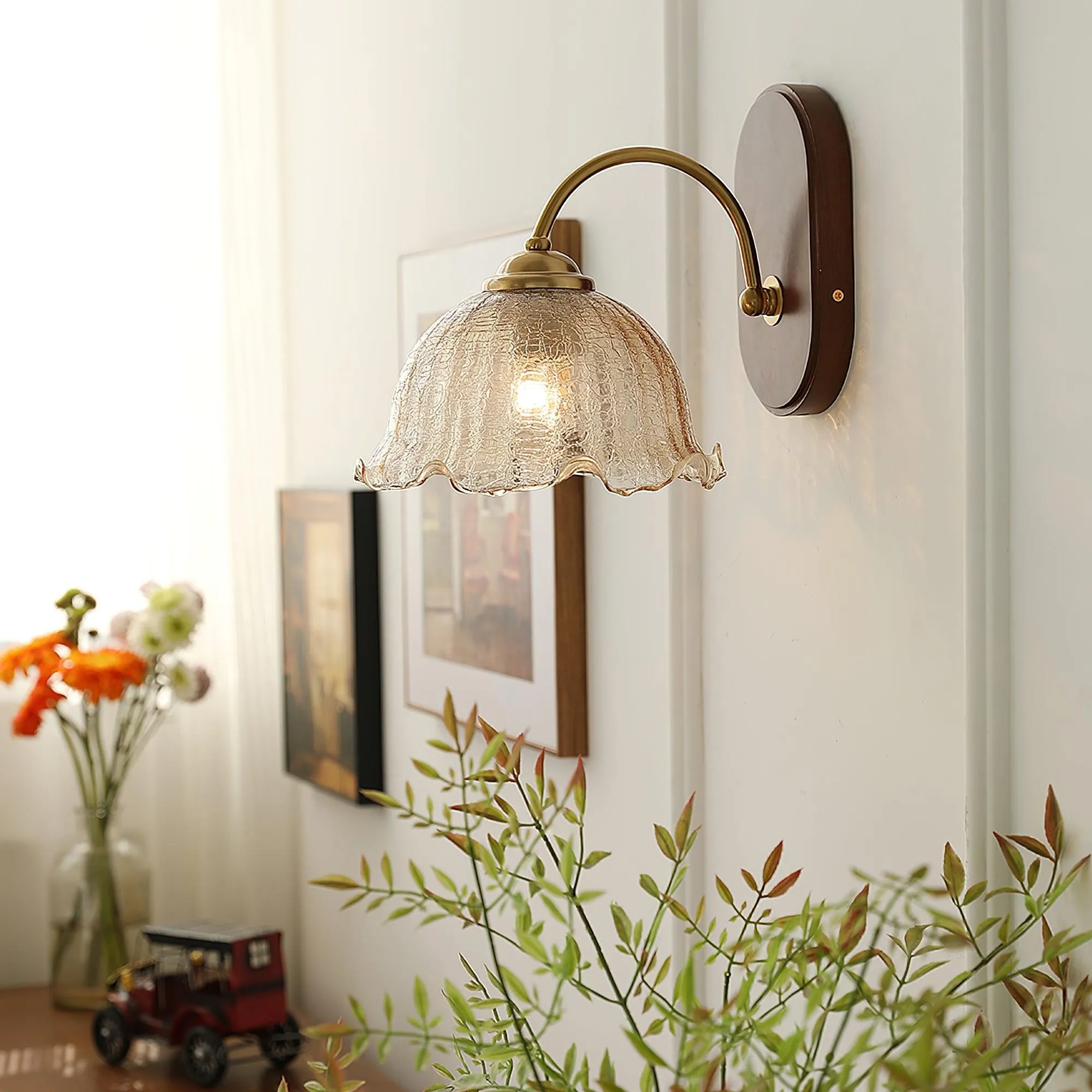 Vintage Flower Wall Lamp KL739
