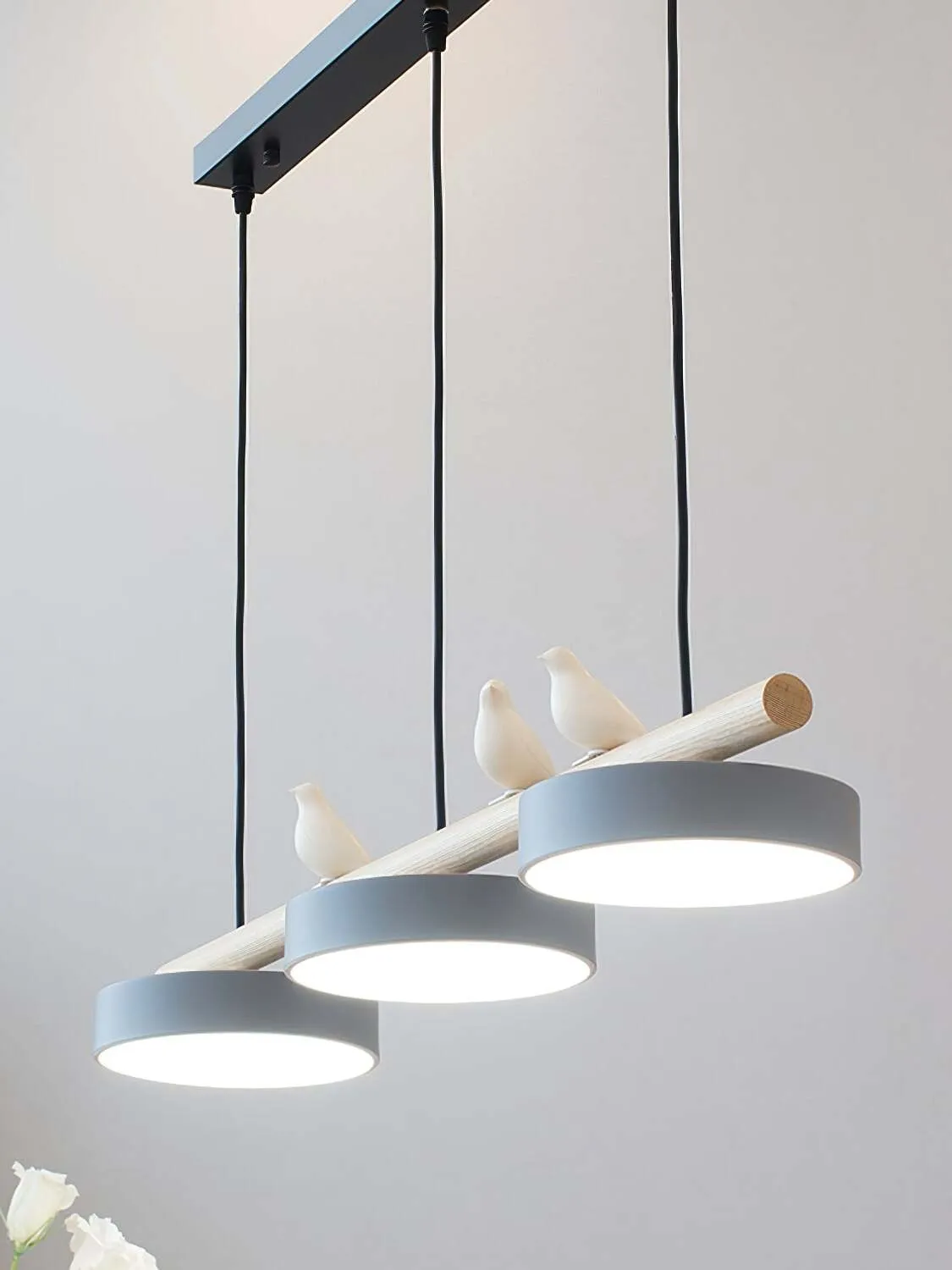 Creative Branch Bird Shaped Pendant Lamp KL864