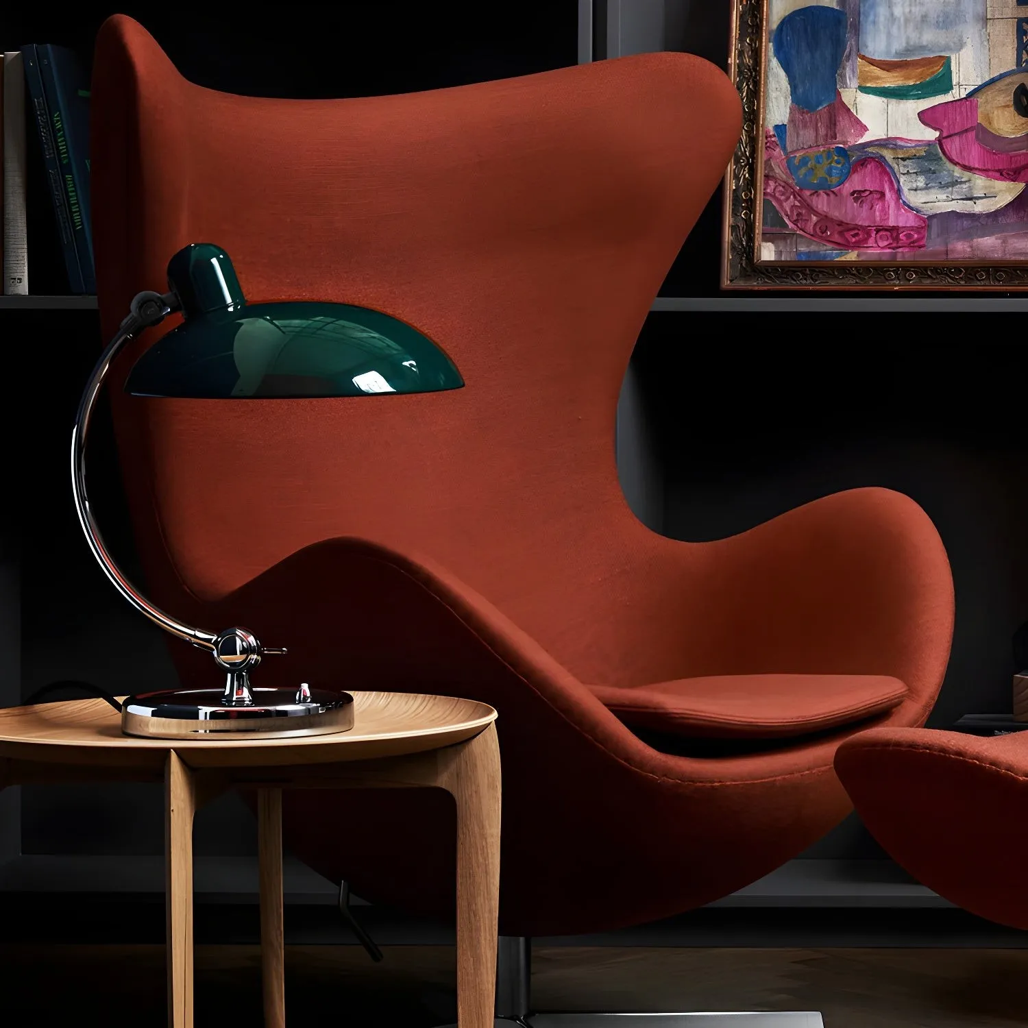 Retro Curve Desk Lamp KL610