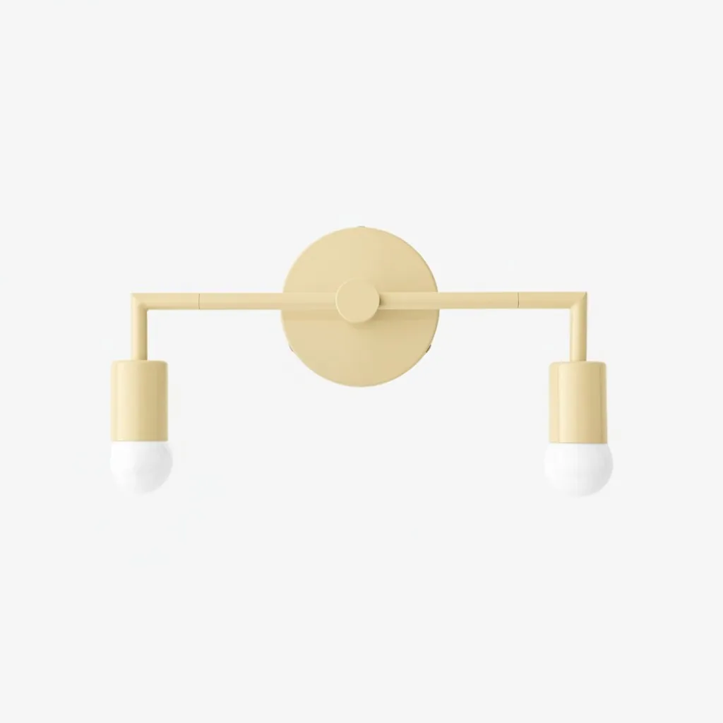 Mobilux Line Colorful Vanity Light - Modern Powder Coated Bathroom Sconce Fixture KL1409