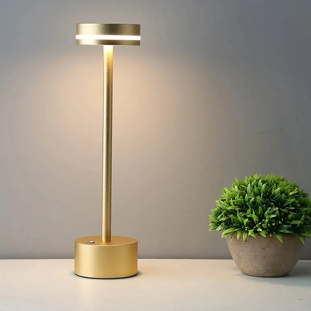 Frisbee Portable Touch Cordless LED Desk Lamp KL43