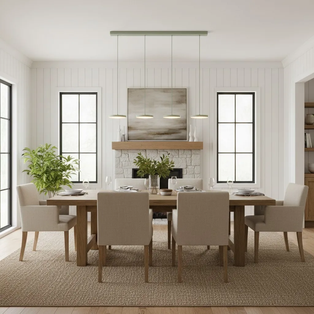 Feranox Minimal Disc Pendant Light - Modern Residential Interior Hanging Fixture KL2200
