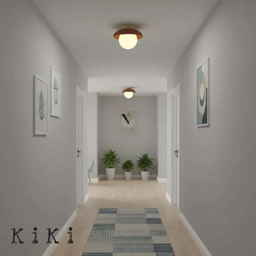 Alien Flower Ceiling Light - Modern Design Ceiling Lamp for Bedroom and Bathroom KL214