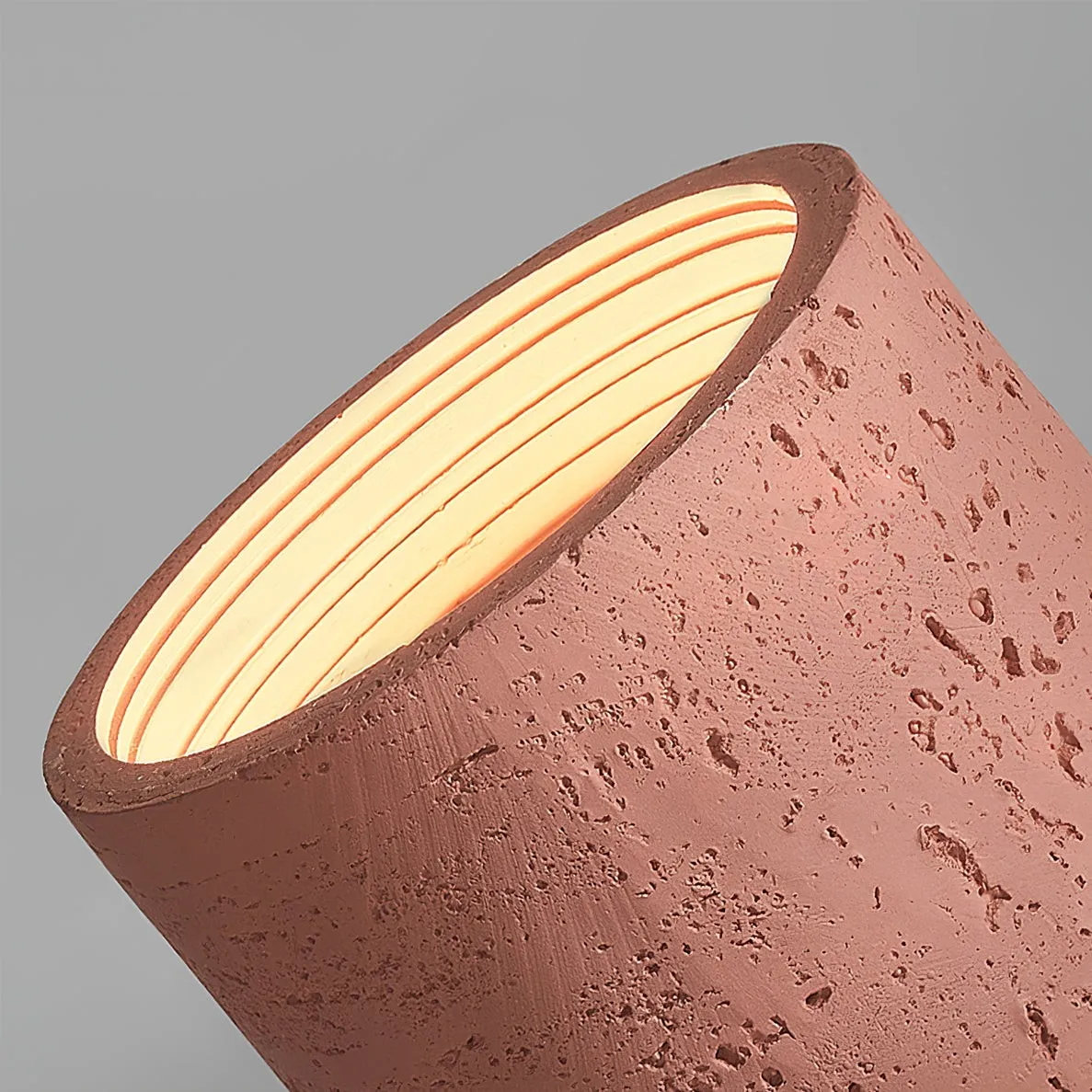 Modern Wabi-Sabi Cylindrical Ceiling Lamp KL284