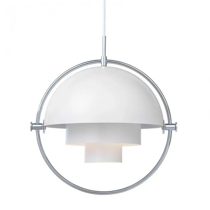 Multi-Lite Pendant Light - Layered Metal Pendant Lamp For Kitchen Island