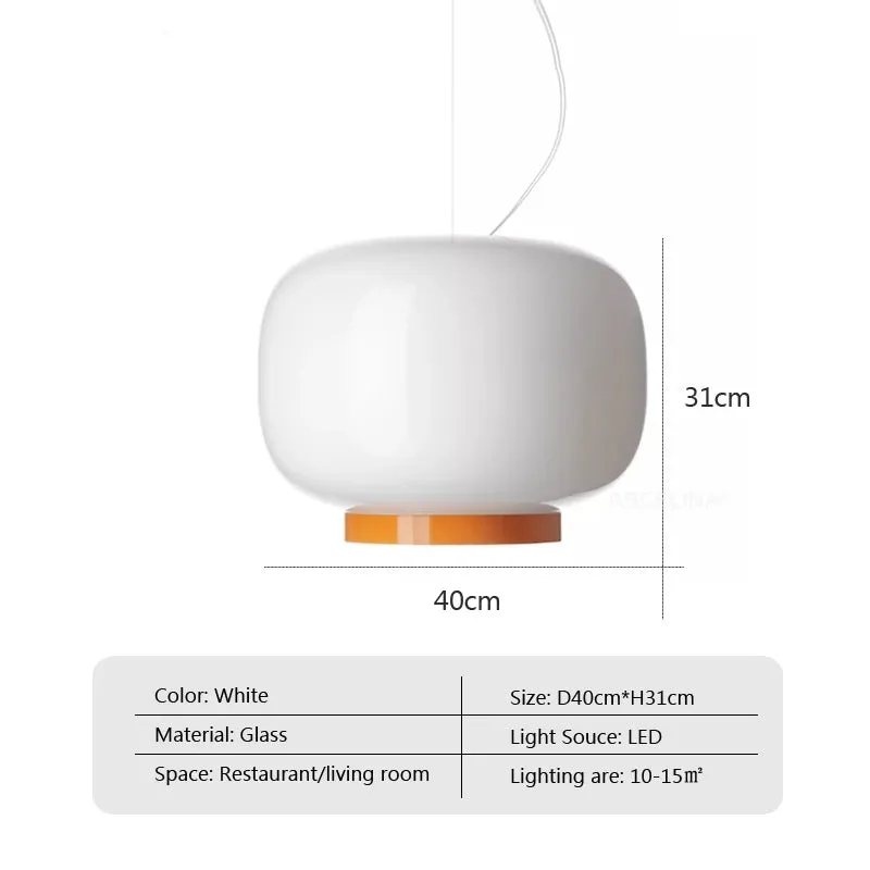 Chouchin Suspension Modern LED Glass Pendant Lamp D949