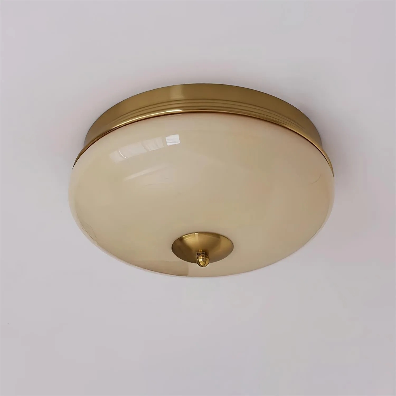 European Mid Century Cream Ceiling Light KL466